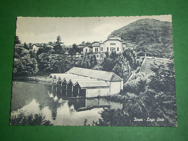 Cartolina Ivrea - Lago Sirio 1950 ca ***