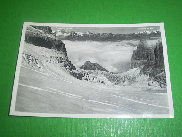 Cartolina Dolomiti di Brenta - Vedretta di Tuckett 1953