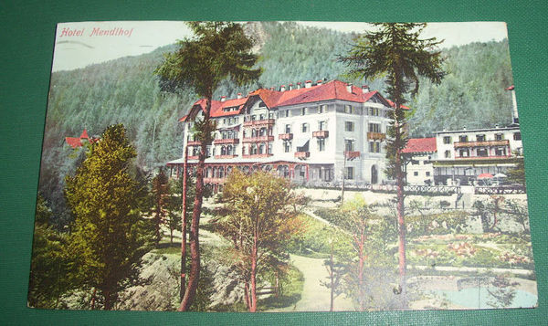 Cartolina Bolzano - Hotel Mendelhof 1935