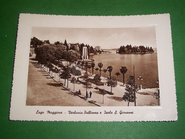 Cartolina Lago Maggiore - Verbania Pallanza e Isola S. Giovanni …
