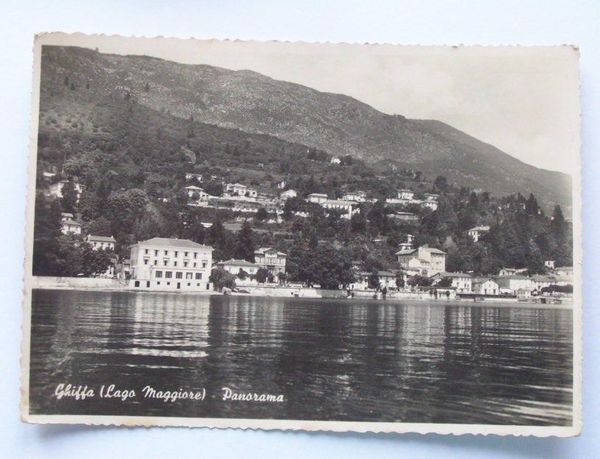 Cartolina Ghiffa ( Lago Maggiore ) - Panorama 1953