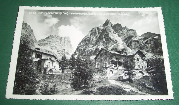 Cartolina Marmolada e Cima Ombretta - Rifugi Contrin 39