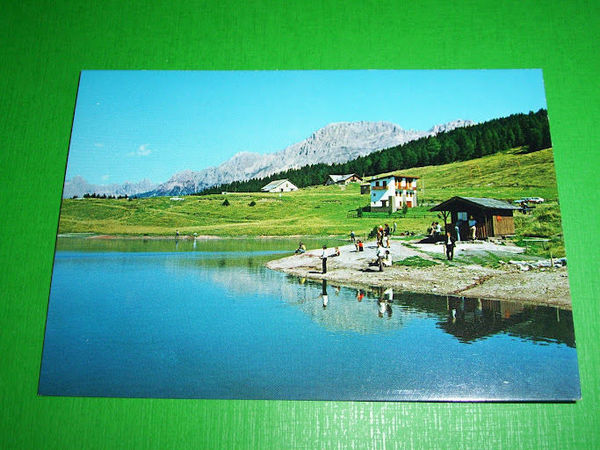 Cartolina Passo Lavazè ( Trento ) - Veduta panoramica 1970 …