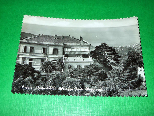 Cartolina Poggio - Isola d' Elba - Palazzo Fonte Napoleone …