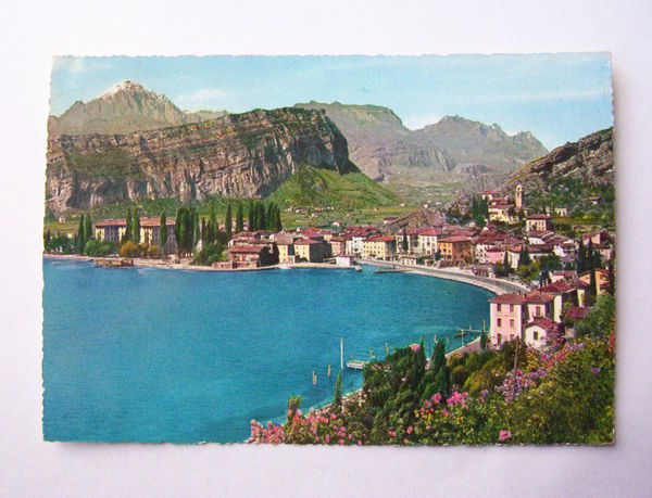 Cartolina Lago di Garda - Torbole - Panorama 1959