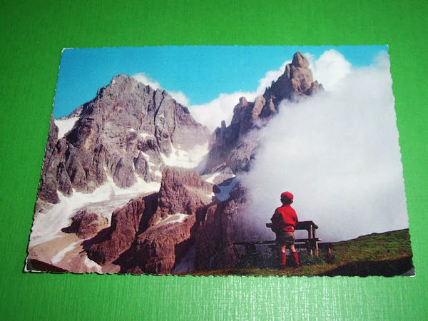 Cartolina Gruppo delle Pale di S. Martino - Il Cimone …