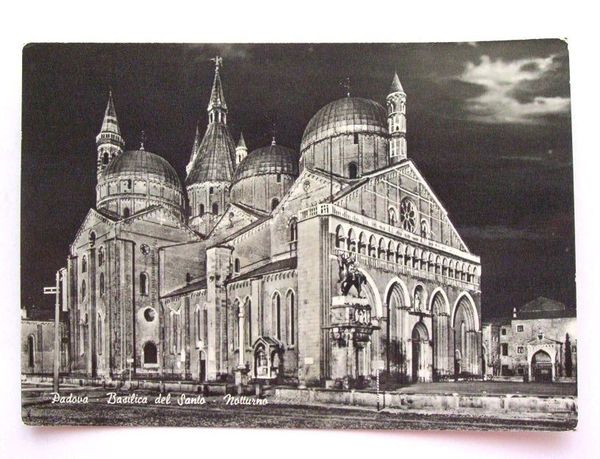 Cartolina Padova - Basilica del Santo 1962