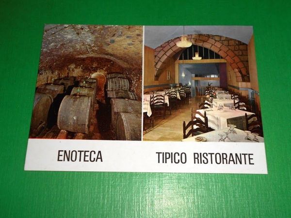 Cartolina Orvieto - MORINO - Hotel Ristorante Enoteca 1975 ca