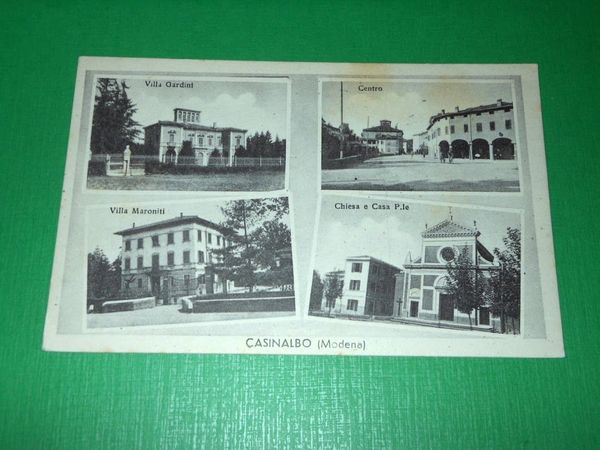 Cartolina Casinalbo ( Modena ) - Vedute diverse 1930 ca