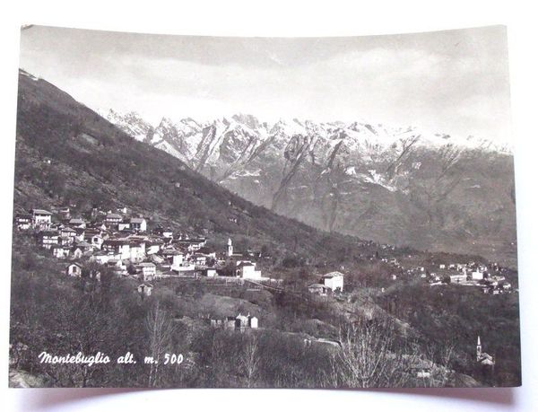 Cartolina Montebuglio - Panorama 1964