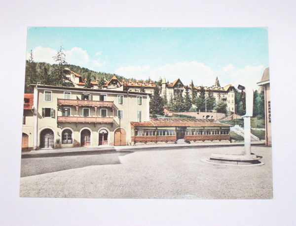 Cartolina Passo della Mendola Grand Hotel Penegal 1964