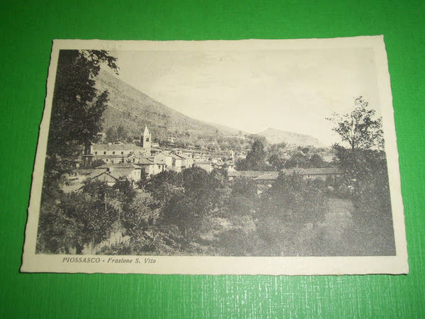 Cartolina Piossasco ( Torino ) - Frazione S. Vito 1941