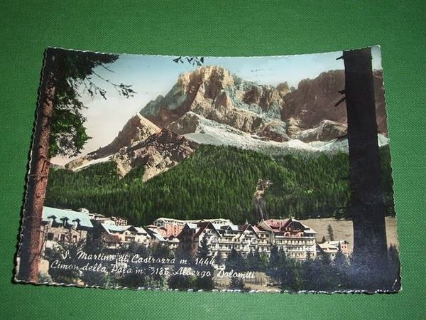 Cartolina San Martino di Castrozza - Cimon della Pala - …