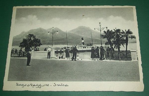 Cartolina Intra - Lago Maggiore - Dettaglio 1935