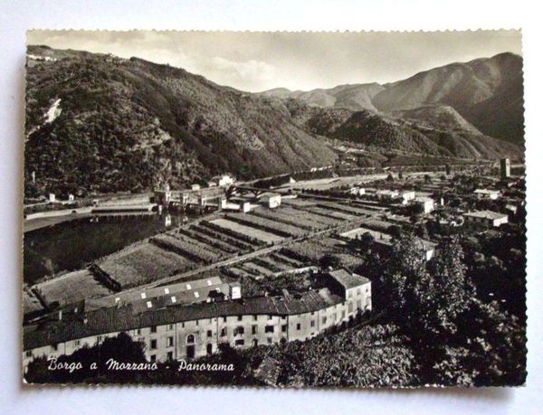 Cartolina Borgo a Mozzano - Panorama 1964