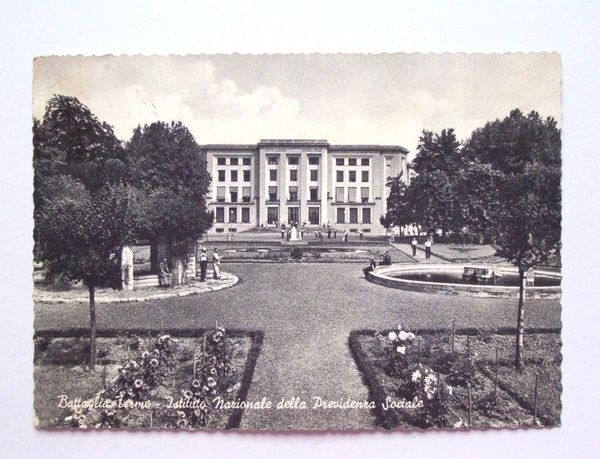 Cartolina Battaglia Terme - Istituto Previdenza 1957