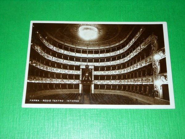 Cartolina Parma - Regio Teatro - Interno 1932
