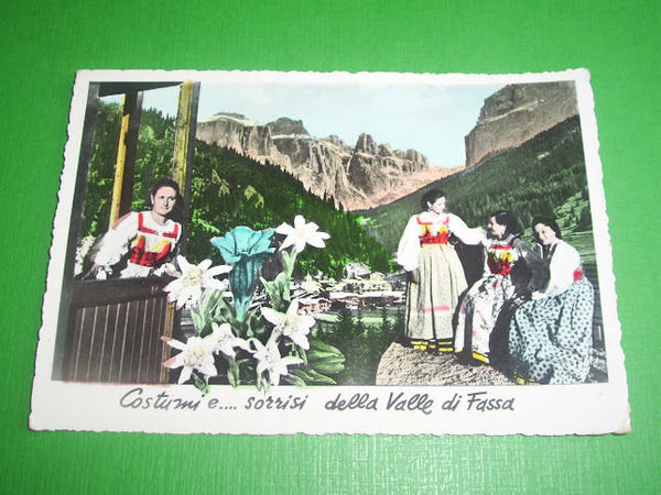 Cartolina Canazei - Val di Fassa - Costumi e ... …