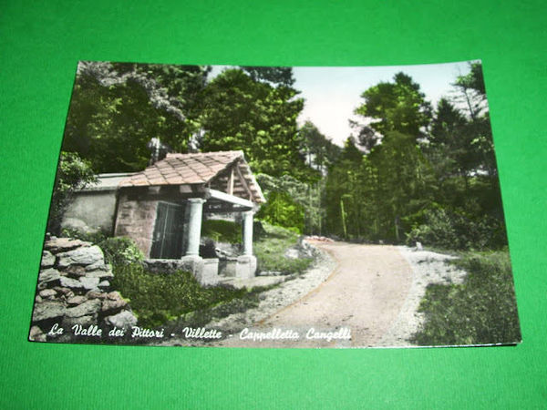 Cartolina La Valle dei Pittori - Villette - Cappelletta Cangelli …