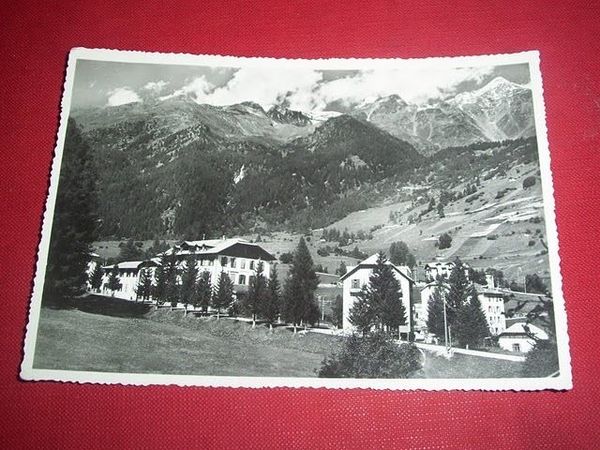 Cartolina Acidule di Pejo - Grand Hotel Pejo 1960