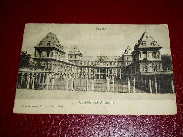 Cartolina Torino - Castello del Valentino 1905 ca