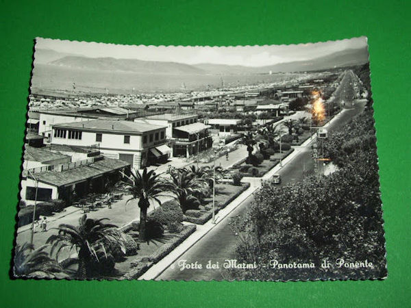 Cartolina Forte dei Marmi - Panorama di Ponente 1960