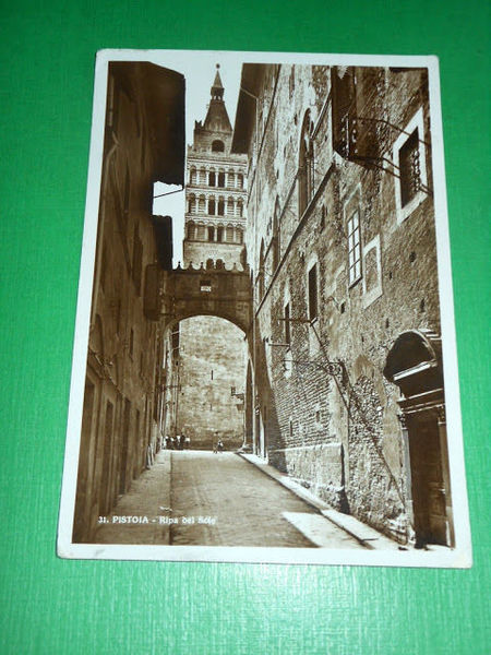 Cartolina Pistoia - Ripa del Sole 1938