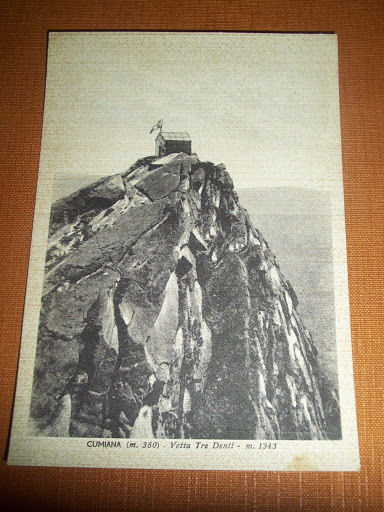 Cartolina Cumiana ( Torino ) - Vetta Tre Denti 1948