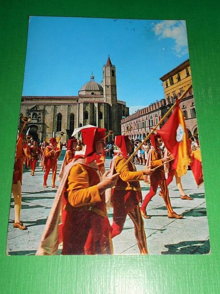 Cartolina Ascoli Piceno - Torneo Cavalleresco della Quintana -- 1972