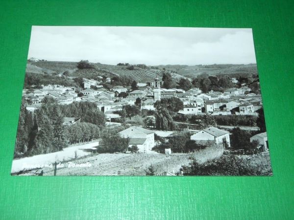Cartolina Castelnuovo Belbo - Panorama da Ponente 1960 ca