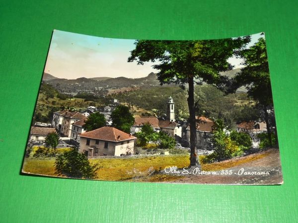 Cartolina Olba S. Pietro - Panorama 1956