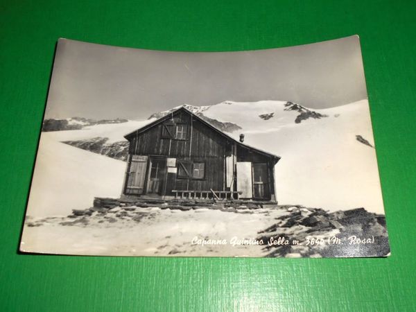 Cartolina Capanna Quintino Sella ( M. Rosa ) - Veduta …