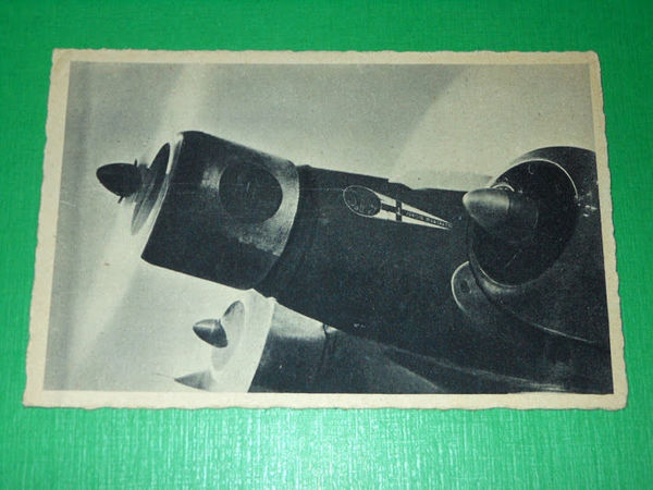 Cartolina Militaria Aviazione - Bombardiere in Pieno Volo 1945 ca.