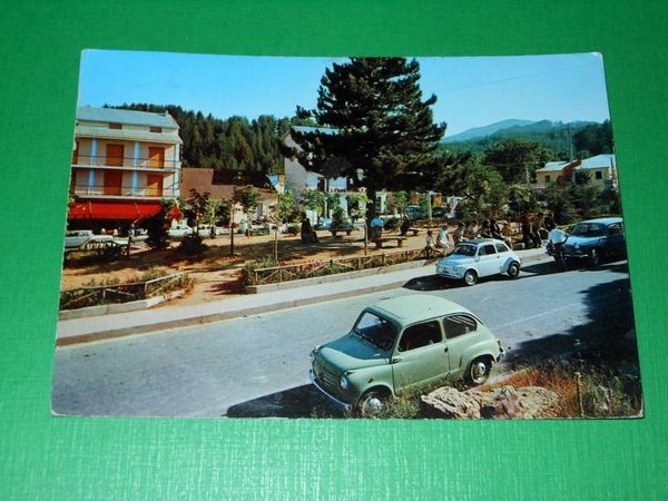 Cartolina La Sila - Camigliatello - Corso principale 1967