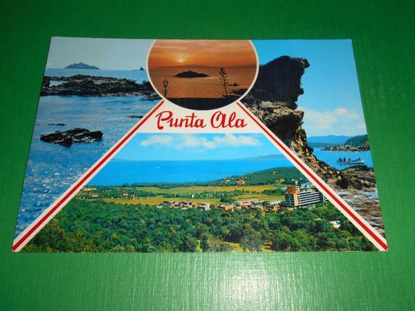 Cartolina Punta Ala - Vedute diverse 1970 ca