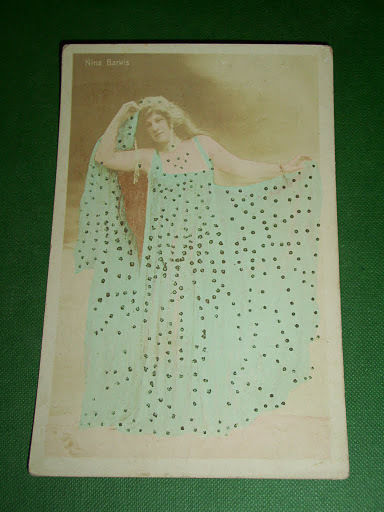 Foto Cartolina Cinema Teatro Lirica - Nina BARKIS - 1910 …