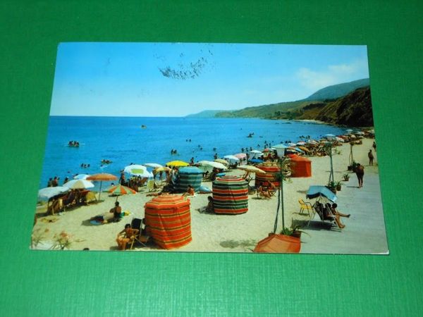 Cartolina Vibo Marina - Stabilimento Balneare 1968