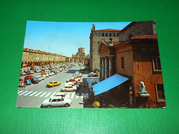 Cartolina Carpi ( Modena ) - Piazza 1977 ca