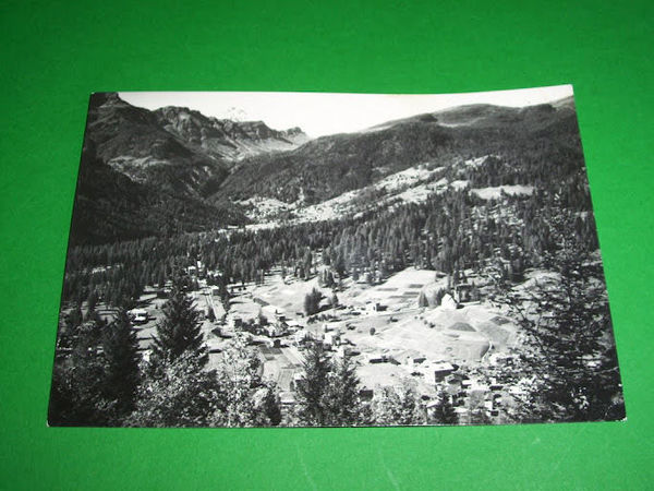 Cartolina Caviola ( Agordino ) - Panorama col Passo Valles …