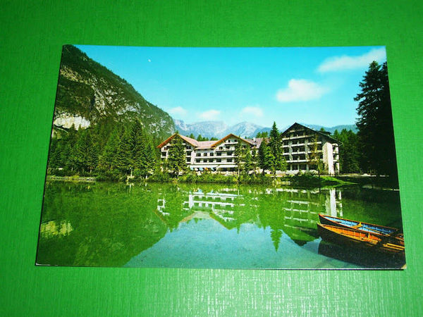 Cartolina Dolomiti - Lago di Braies - Hotel del Lago …