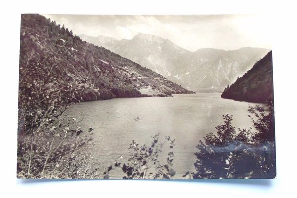 Cartolina Panorama del Lago di Levico ( Trento ) 1950