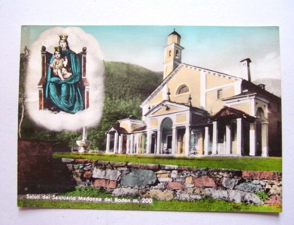 Cartolina Ornavasso - Santuario Madonna del Boden 1965