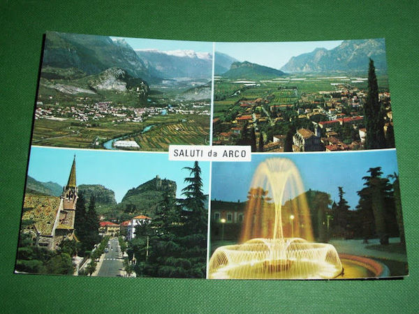 Cartolina Arco ( Trento ) - AVedute diverse 1960 ca