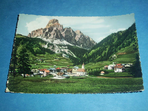 Cartolina Corvara - Panorama 1958