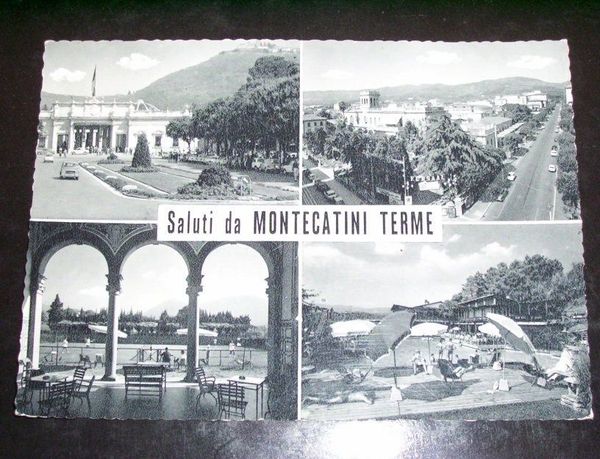 Cartolina Montecatini Terme - Vedute diverse 1962