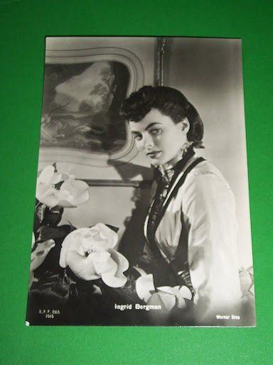 Foto Cartolina Cinema Teatro Lirica - Attrice Ingrid Bergman - …