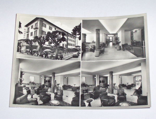 Cartolina Montecatini Terme - Hotel Impero - vedute1958