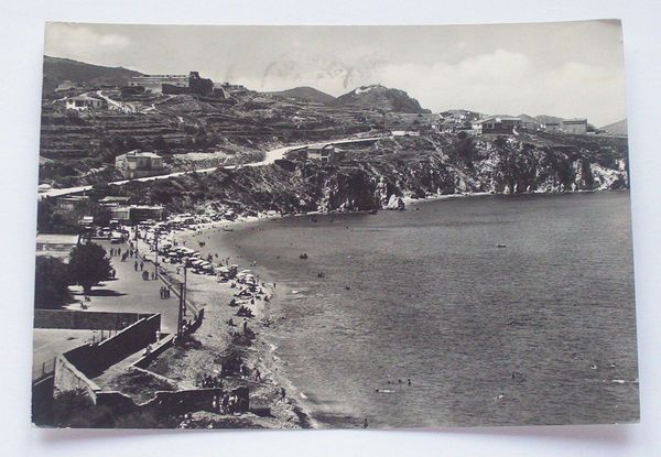 Cartolina Portoferraio - Isola D'Elba - Le Ghiaie 1961