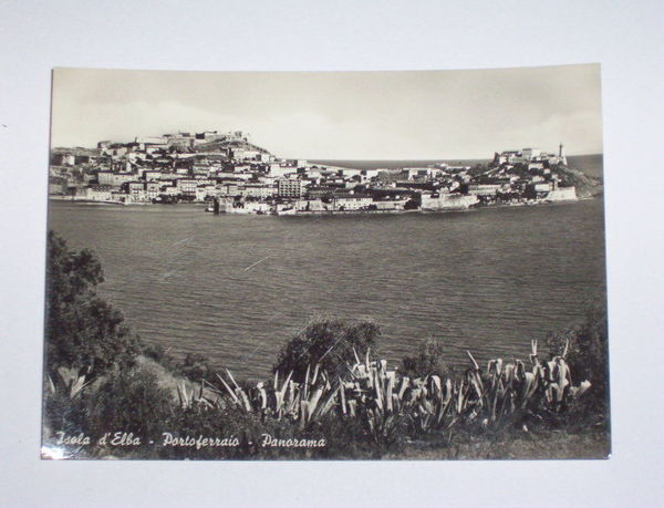 Cartolina Portoferraio ( Isola d' Elba )- Panorama 1954