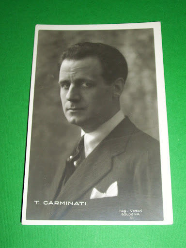 Foto Cartolina Cinema Teatro Lirica - Attore Conte Tullio Carminati …